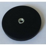 High Power Holding Rubber Coated Pot Magnet For Delicate Surface Areas