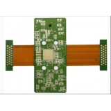 3 Layers Rigid Flex Immersion Sliver PCB And Plated Gold 30U"