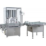 One Or Two Head Facial Cream Jar Filling Capping Machine