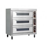 1 Year Warranty Triple Layer Six Trays Commercial Electric Oven For Pizza