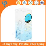 Round Brush Clear Packaging Box with Handle Plastic Sonic Facial Cleanser Package Box