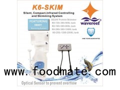 Quiet Efficient Reliable Energysaving and Compact in Sump Protein Skimmer for Aquarium