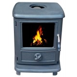 UK Style And Elegance Cast Iron Wood Burning Stove, Fireplace Hearth, Multi Fuel Stove