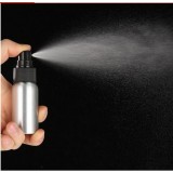 30ml 50ml 100ml Aluminium Spray Atomiser Bottle Refillable Empty Bottles Black Pump Atomizer For Cos