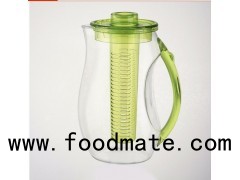 2.5L Fruit Infusion Flavor Pitcher Glass Water Bottle Summer Fruit Tea Water Pitcher Healthy DIY Wat