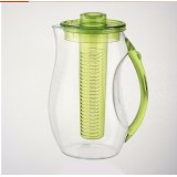 2.5L Fruit Infusion Flavor Pitcher Glass Water Bottle Summer Fruit Tea Water Pitcher Healthy DIY Wat