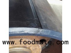 10mm Thick CN Bonding Layer Abrasion Resistant Plain Surface Conveyor Drum Rubber Lagging Sheet
