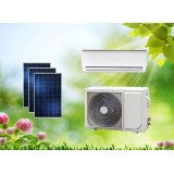 On/Off Grid Wall Split Type Hybrid Solar Air Conditioner Green Energy Affordable Best Selling