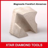 Magnesite Bond Frankfurt Abrasives Stone For Marble Grinding