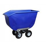 Garage Can With Lid Plastic Automatic Trash Barrel With Wheels Recycle Trash Cans