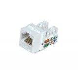 Cat 5e UTP Unshielded Keystone Jacks 110 Or Krone IDC Connection