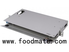 19 Inch 1U 24 Port Fiber Optic Patch Panel