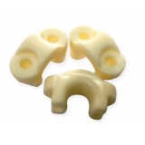 Cable Ceramic Holder Customized Size Bow Ceramic Eyelet For Textile Machinary