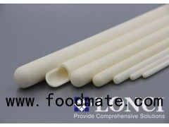 997 Alumina Ceramics C799 Thermocouple Protection Tube Closed One End And Open Both End