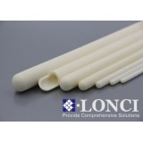 997 Alumina Ceramics C799 Thermocouple Protection Tube Closed One End And Open Both End