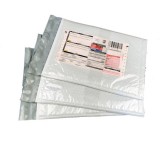 Strong Glue Co-Extruded Poly Bubble Bag With Label Plastic Pocket