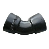 Ductile Cast Iron Fittings Double Socket 45 Degree Bend Or Elbow