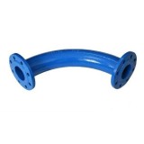 Ductile Cast Iron Double Flange 90 Degree Long Radius Bend