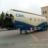 Bulk Fly Ash Trailer , Aluminum Powder Tank Trailer , Flour Trailer For Sale