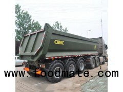 Heavy Duty U Shape Tipper , U Type Tipper Trailer , Half Pipe Tipper Trailer , U Type Tipper Semi Tr
