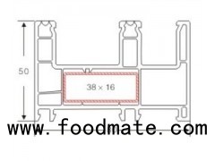 LK 80mm Sliding Series Moulds Drawing