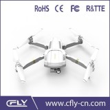 White Long Range Foldable FPV Camera Quadcopter Drone Rtf With Gps