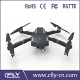 Grey Long Range Foldable FPV Camera Quadcopter Drone Rtf With Gps