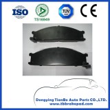 Nissan Frontier Low Noise Semi Metallic Painted Plastic Front Brake Pad