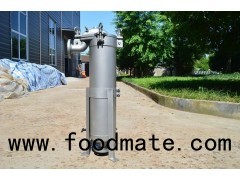 Top In Design Stainless Steel Single Bag Filter Housing Water Treatment