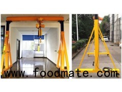 Adjustable Portable Small Aluminum Gantry Crane