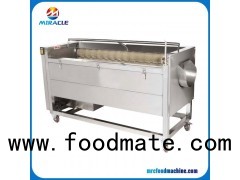 Brush Type Fruits And Vegetables Washing Machine For Roots Vegetable