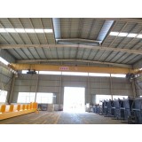 LDA Steel Structure Workshop Roof Traveling Single Girder Overhead Crane With Hoist Lifting Equipmen
