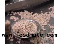 Frozen peeled shrimp