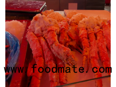 Frozen king crab legs