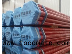 Plastic Coating Steel Pipe For Water System, Fire Fighting System, Liquid Transportation, EMT Pipe