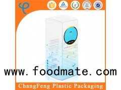 Round Brush Clear Packaging Box with Handle Plastic Sonic Facial Cleanser Package Box