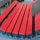 Mining Material Handling Conveyor System Protect Belt Buffer Impact Bed
