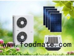 ACDC on Hybrid Grid Solar Air Conditioner Cassette for Home