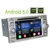 New Developed Android 6.0 Head Unit Intel Sofia 7 Inch Car Radio Stereo For Ford Fiesta Fusion