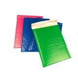 Strong Glue Coloured Plastic Bubble Surface Shipping Mailer Easy For Writing&printing.