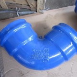 Ductile Iron Double Socket Bend 90 Degree For Pvc Pipe EN12842