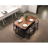 Party Wood Dining Table Home Furniture