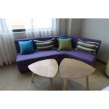 Modern Design Comfortable Wooden Legs Leisure Sofa Chair