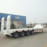 60/80/100 Ton Low Flatbed Semi Trailers - CIMC Vehicles