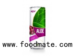 330ml Grape Flavor Aloe Vera Drink  (https://ritadrinks.asia)