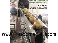 High efficiency Coconut Water Extractor Coconut Processing Machine