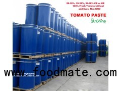 Crop 2017   fresh tomato paste brix28~30%, 30~32%, 36~38% tomato paste in drum