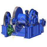 45-150T Electric Hydraulic Waterfall Type Anchor Handling Towing Winch (AHTW)