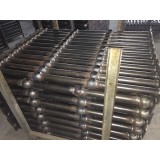 Mild Steel Three Ball Tubular Level Sticks Standards - Raked Standards - Level Sticks - Raked Usuall