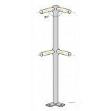 Platform PLATFORM 90°Platform Corner Handrail Stanchions